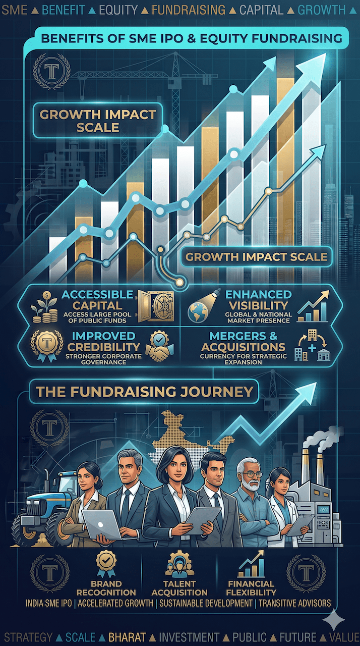 10 benefits of SME IPO equity fundraising — Transique Corporate Advisors