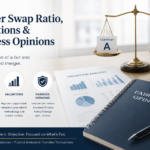 Merger swap-ratio valuation and fairness opinion — scheme of arrangement India