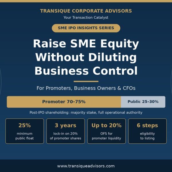 SME IPO – raising equity capital without diluting promoter control
